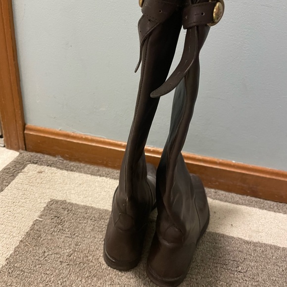 Leather Coach boots - Picture 4 of 5